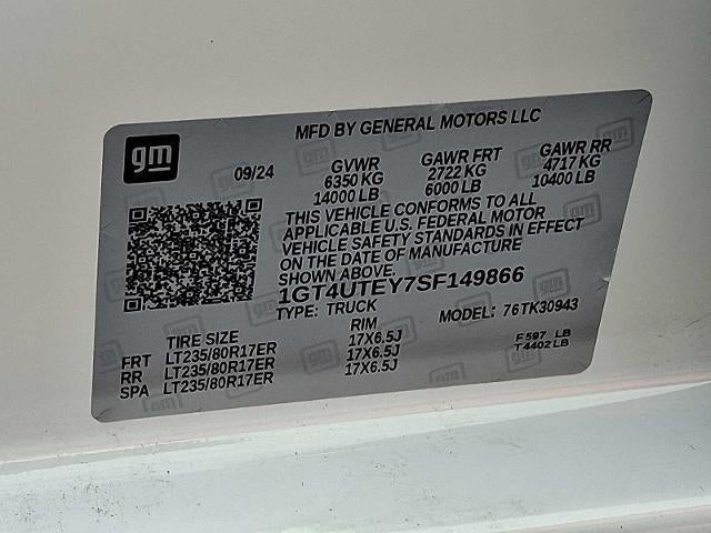 2025 GMC Sierra 3500 HD SLE DRW