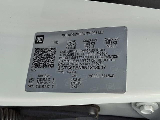 2022 GMC Canyon AT4 - Cloth