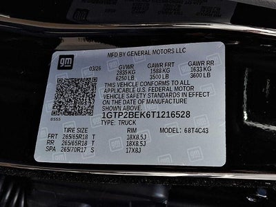 2026 GMC Canyon Elevation