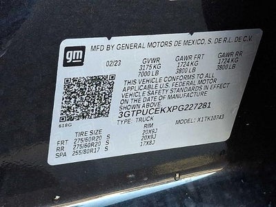 2023 GMC Sierra 1500 Elevation