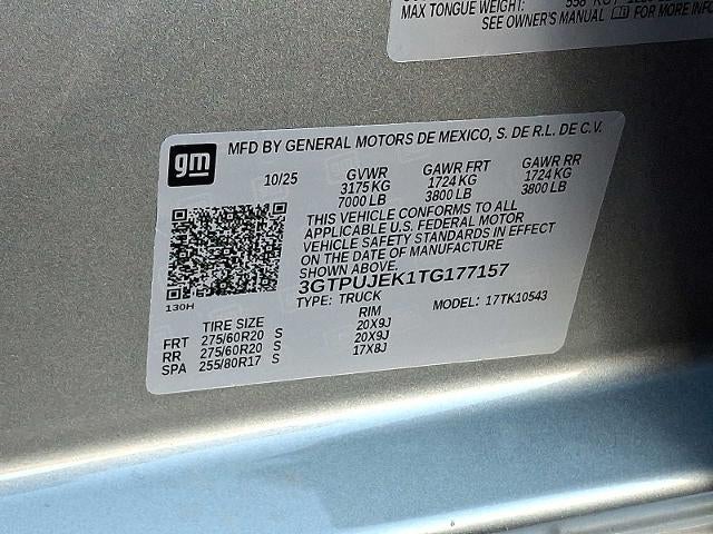 2026 GMC Sierra 1500 Elevation