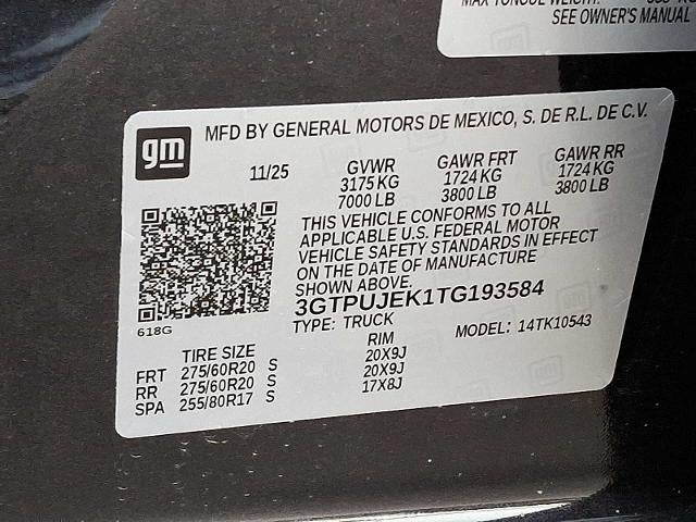 2026 GMC Sierra 1500 Elevation