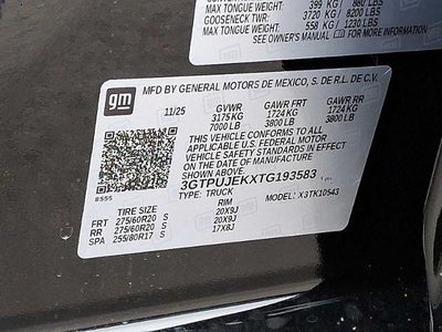 2026 GMC Sierra 1500 Elevation