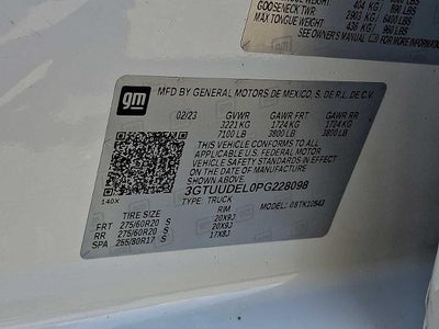 2023 GMC Sierra 1500 SLT