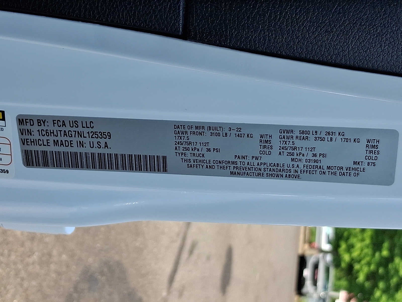 2022 Jeep Gladiator Sport S
