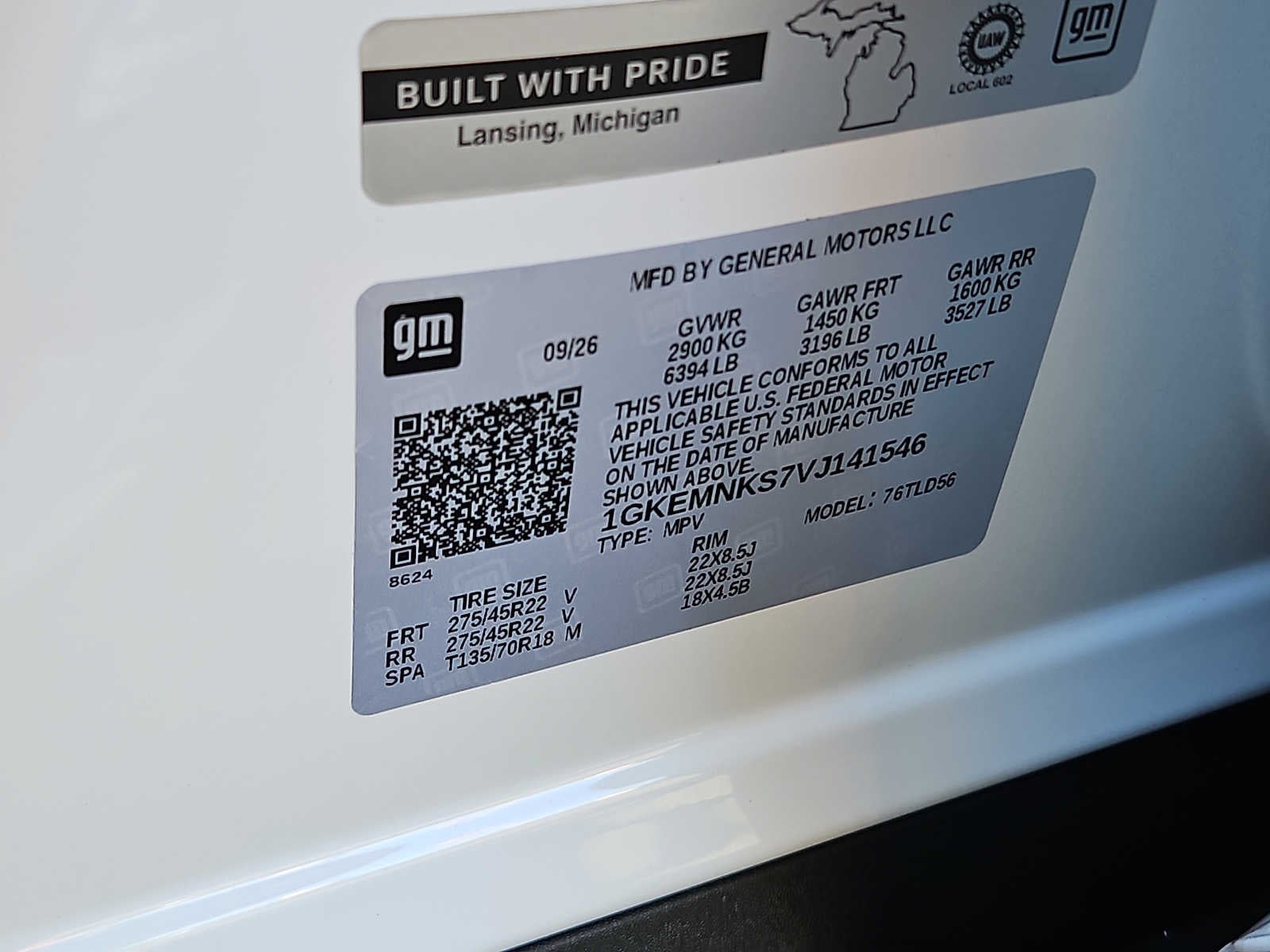 2027 GMC Acadia Elevation