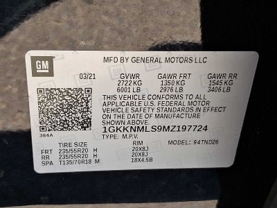 2021 GMC Acadia SLT