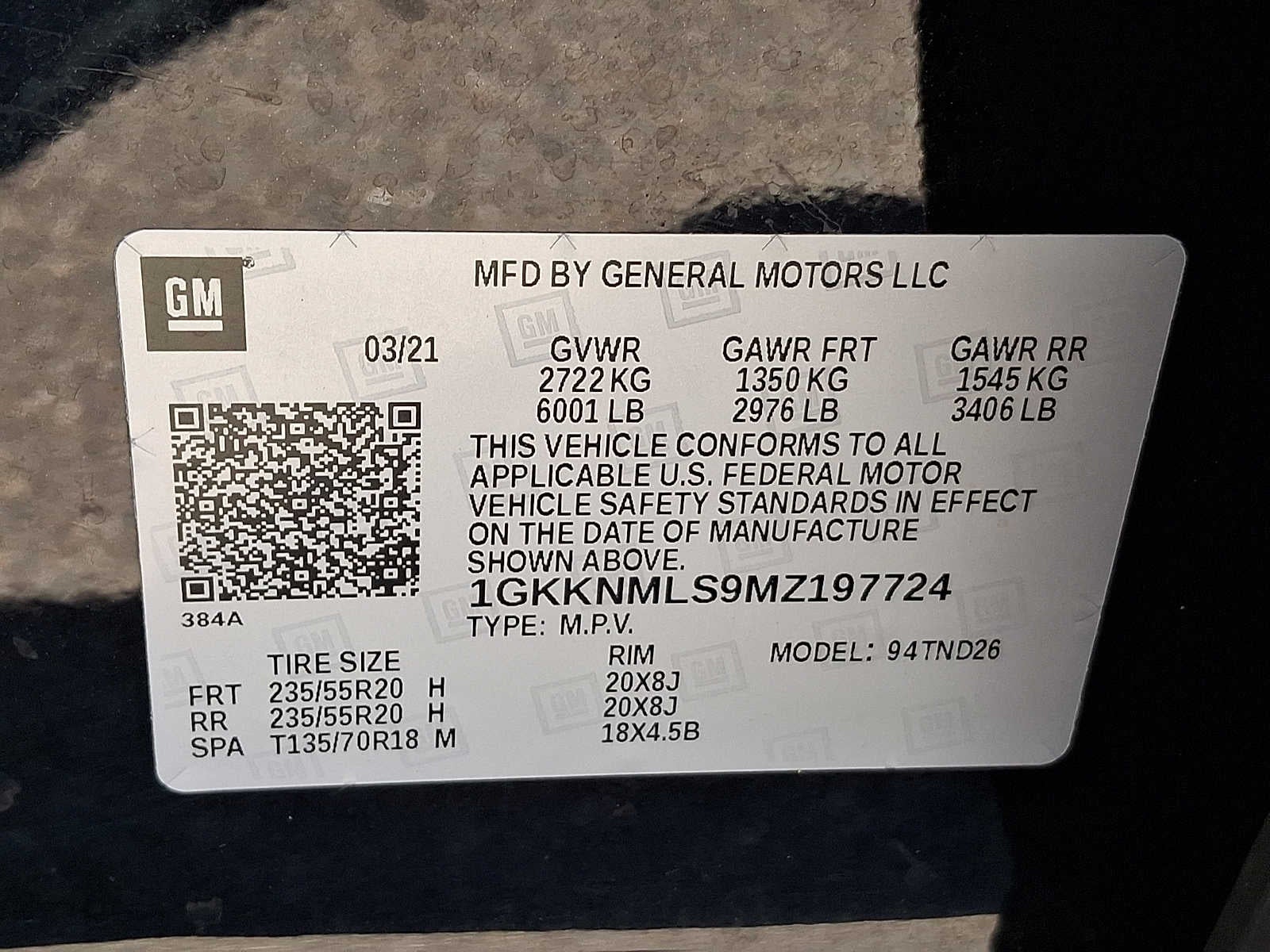 2021 GMC Acadia SLT