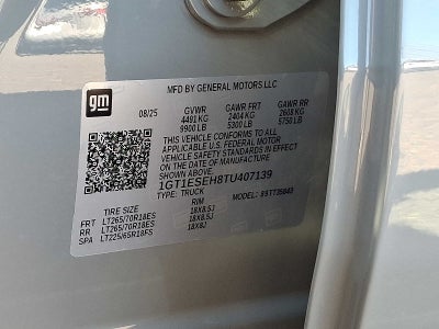 2026 GMC Sierra EV Elevation Standard Range