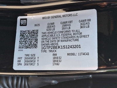 2025 GMC Canyon Elevation