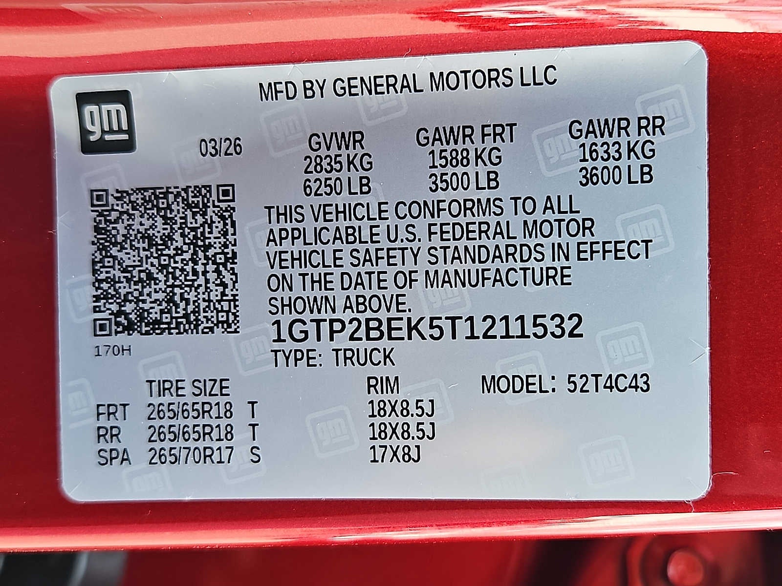 2026 GMC Canyon Elevation