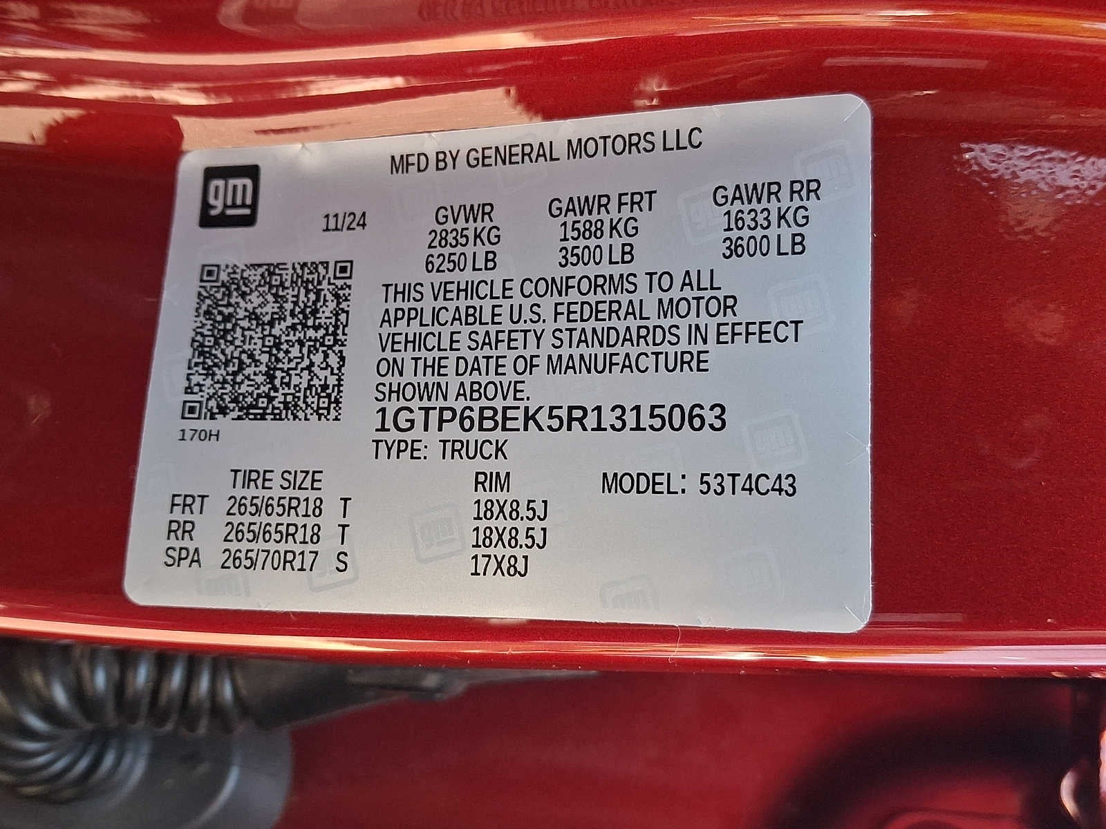2024 GMC Canyon Elevation