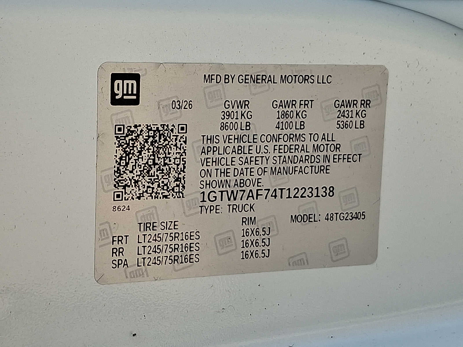 2026 GMC Savana Cargo Work Van