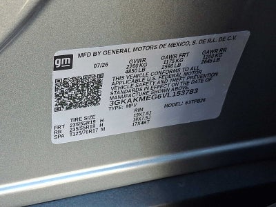 2027 GMC Terrain Elevation