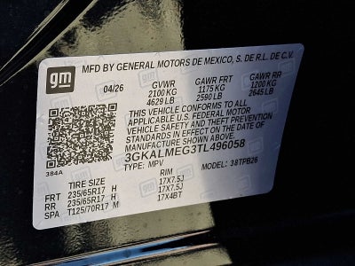 2026 GMC Terrain Elevation