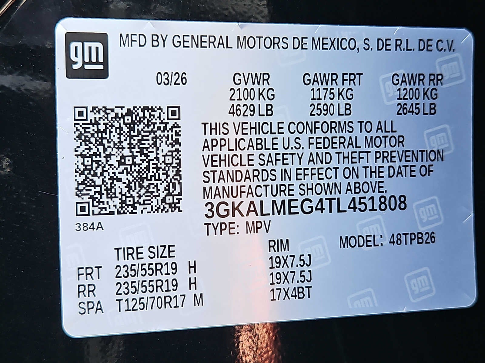 2026 GMC Terrain Elevation