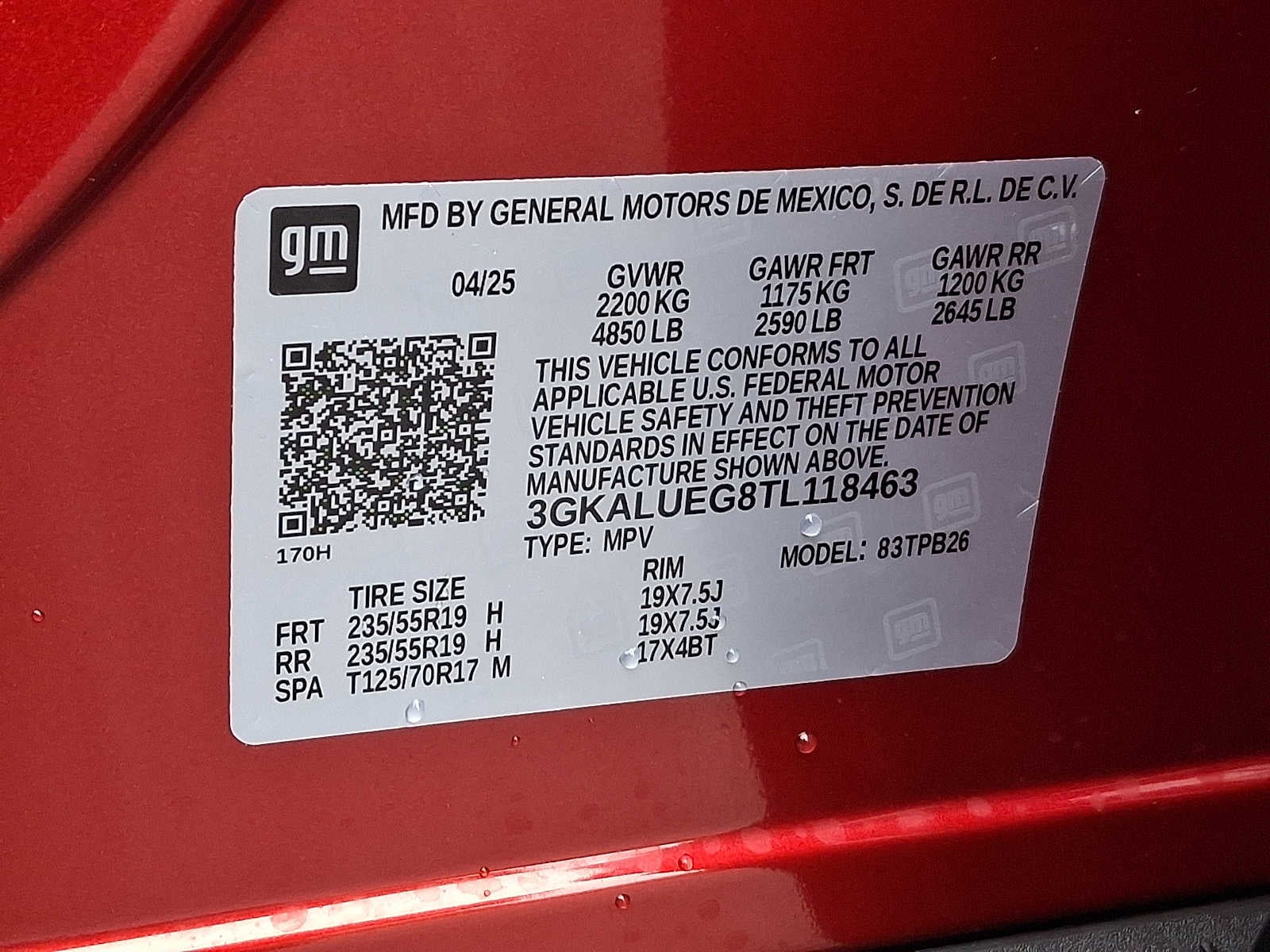 2026 GMC Terrain Elevation