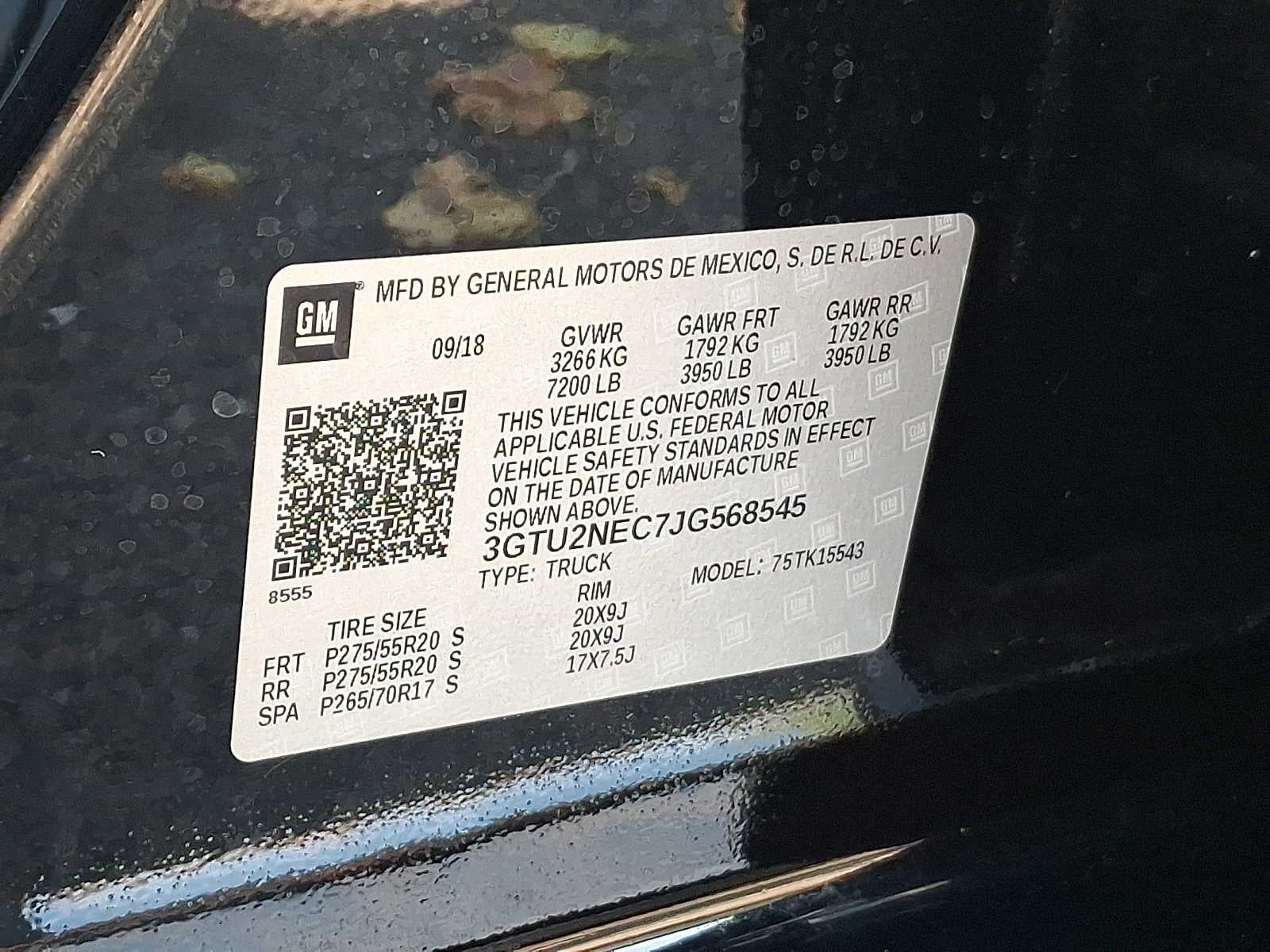 2018 GMC Sierra 1500 SLT