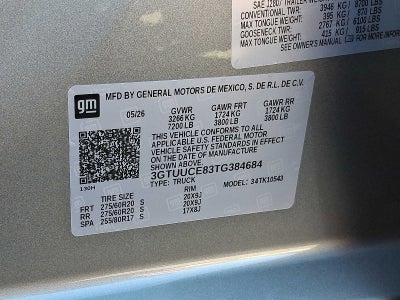 2026 GMC Sierra 1500 Elevation