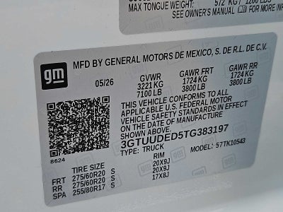 2026 GMC Sierra 1500 SLT