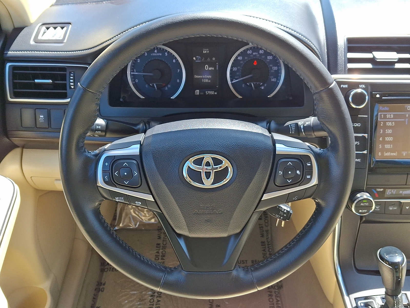 2016 Toyota Camry XLE