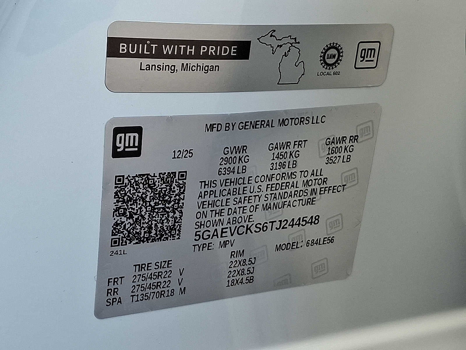 2026 Buick Enclave Avenir