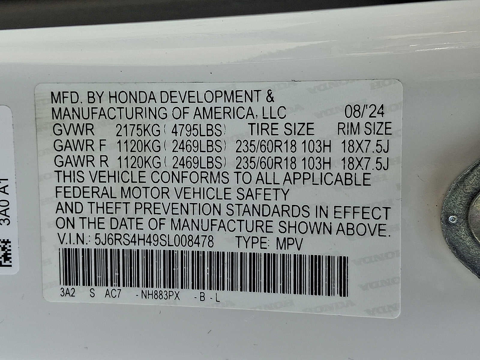 2025 Honda CR-V EX