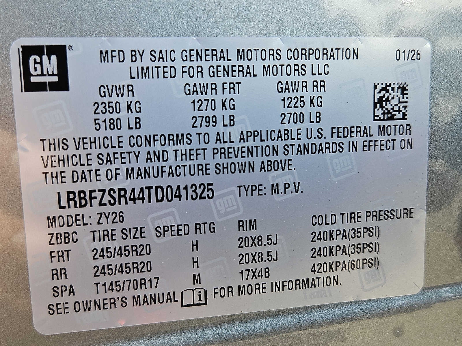 2026 Buick Envision Avenir