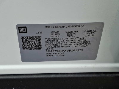 2027 Chevrolet Bolt LT