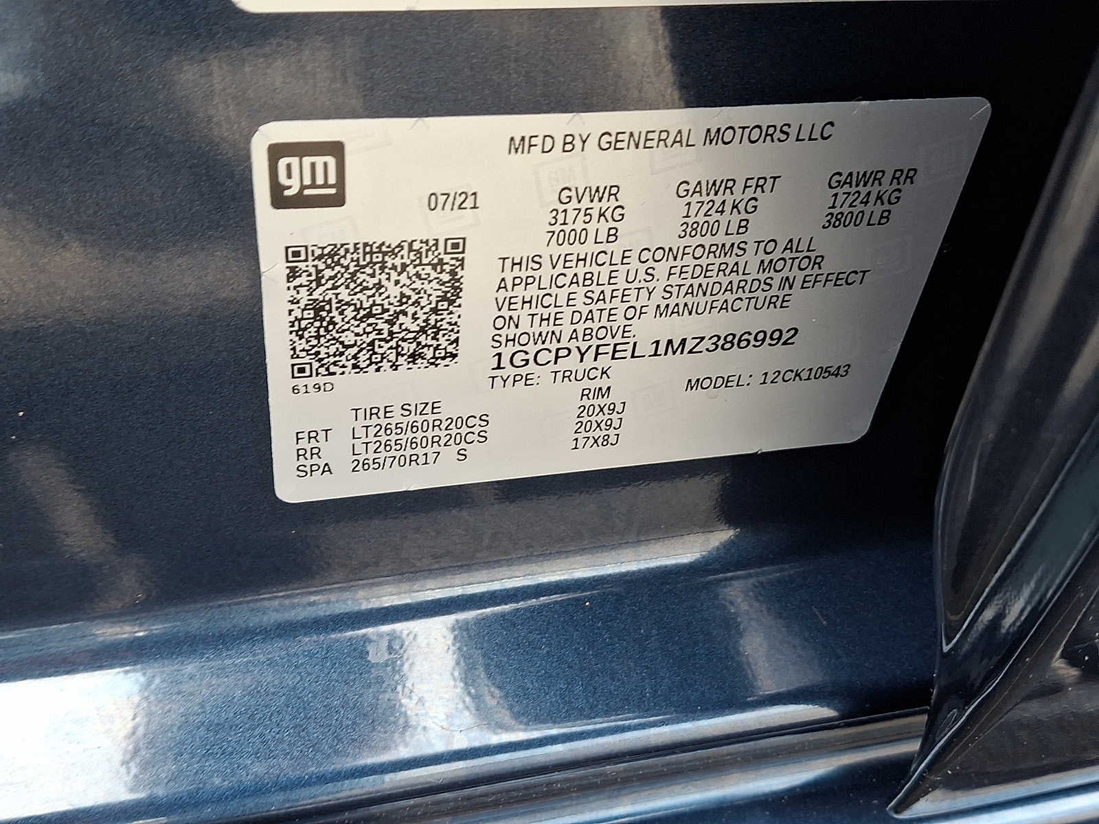 2021 Chevrolet Silverado 1500 LT Trail Boss