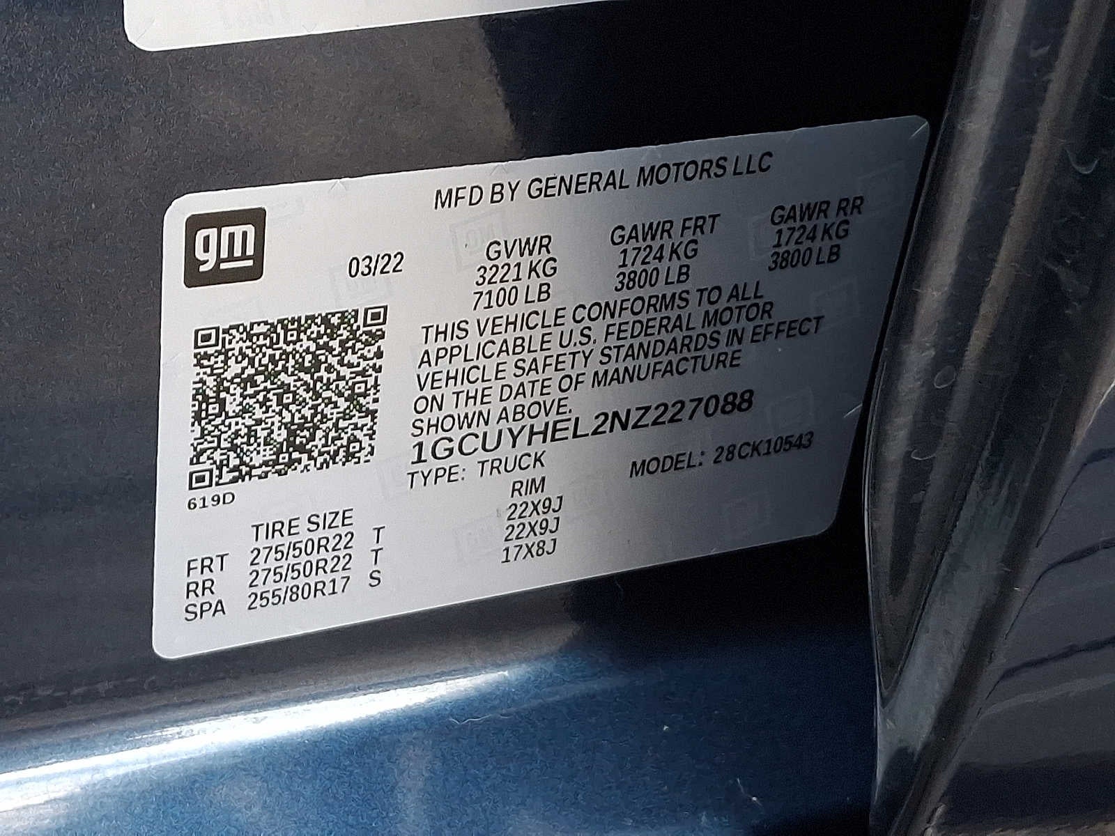 2022 Chevrolet Silverado 1500 LTD High Country