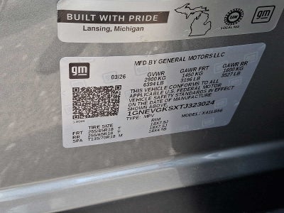 2026 Chevrolet Traverse LT