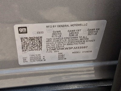 2023 Chevrolet Traverse LT Leather