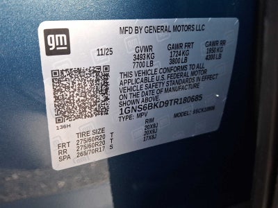 2026 Chevrolet Suburban LS