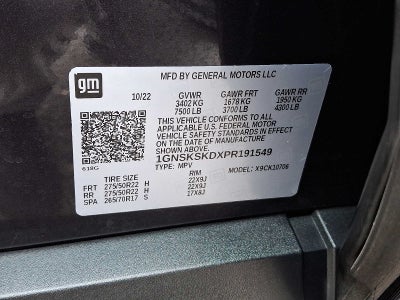 2023 Chevrolet Tahoe Premier