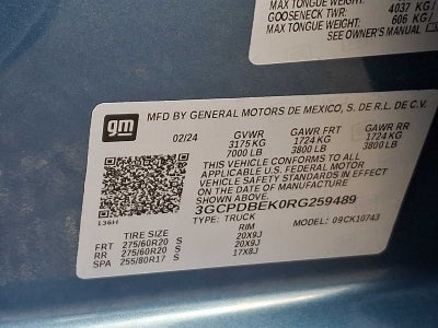 2024 Chevrolet Silverado 1500 Custom