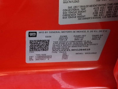 2024 Chevrolet Silverado 1500 LT Trail Boss