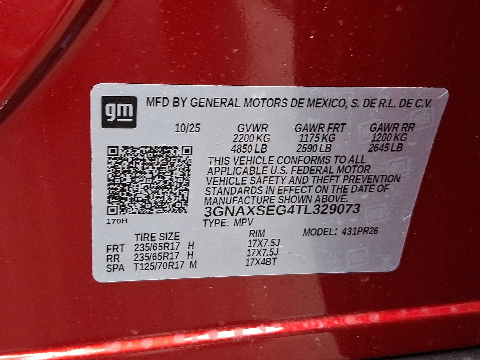 2026 Chevrolet Equinox ACTIV