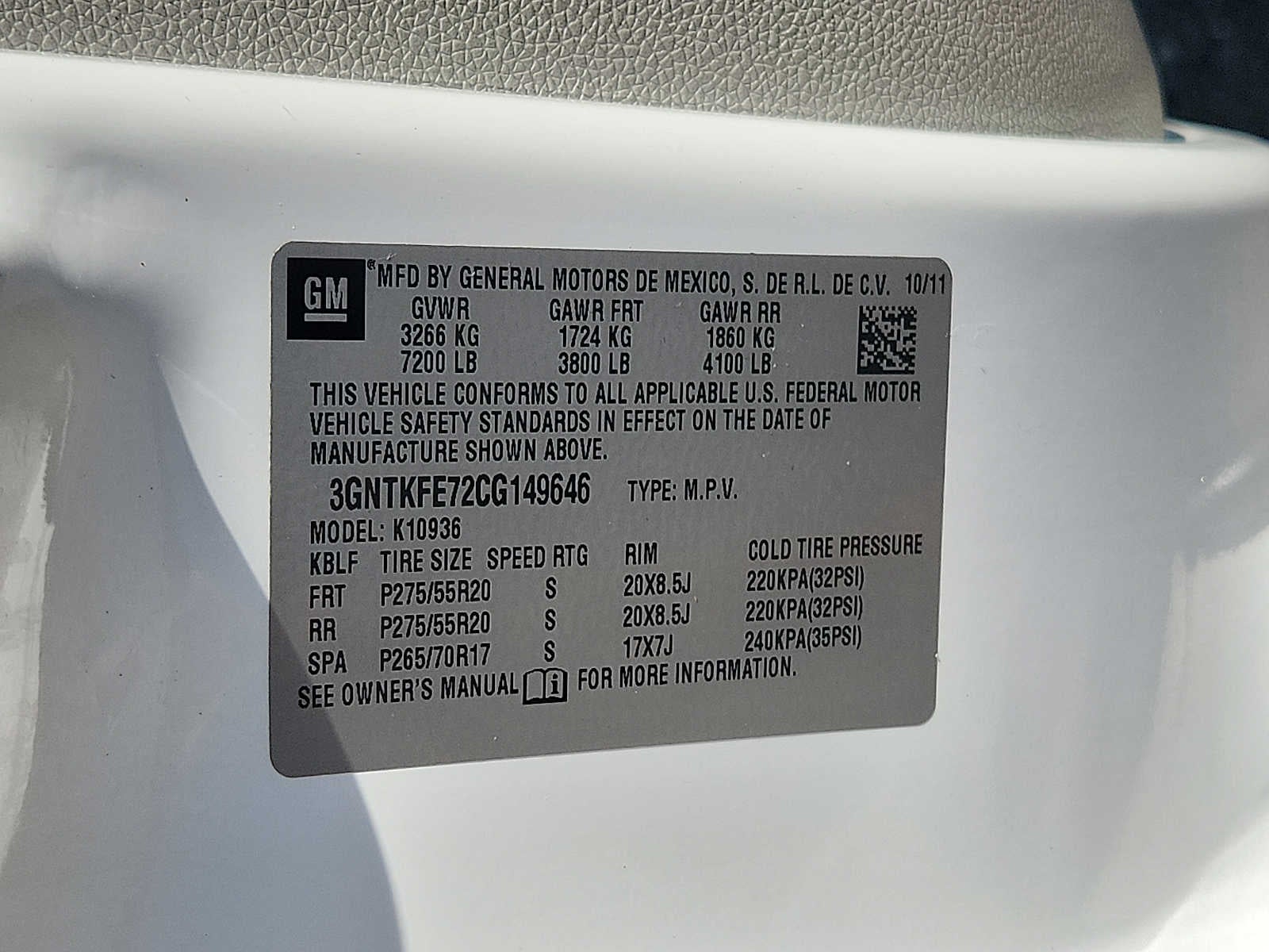 2012 Chevrolet Avalanche LT