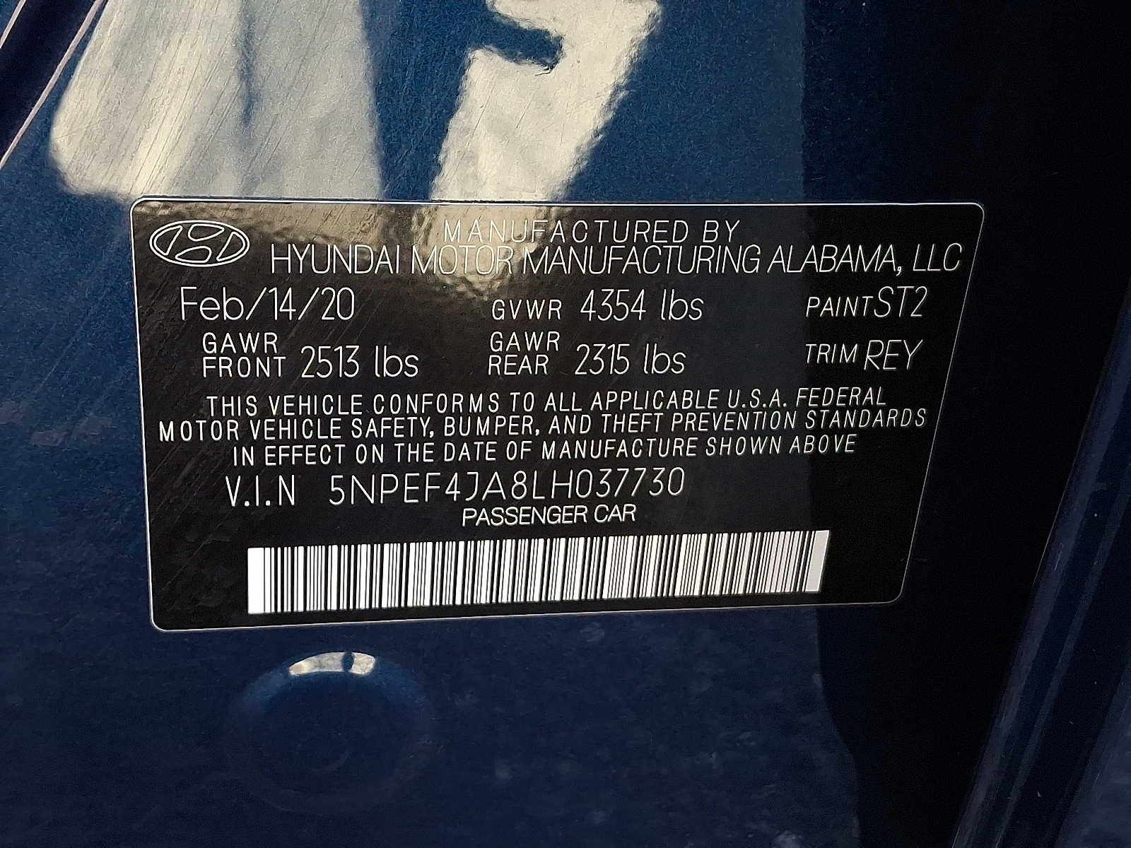 2020 Hyundai Sonata SEL