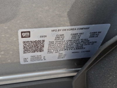 2026 Chevrolet Trax 1RS
