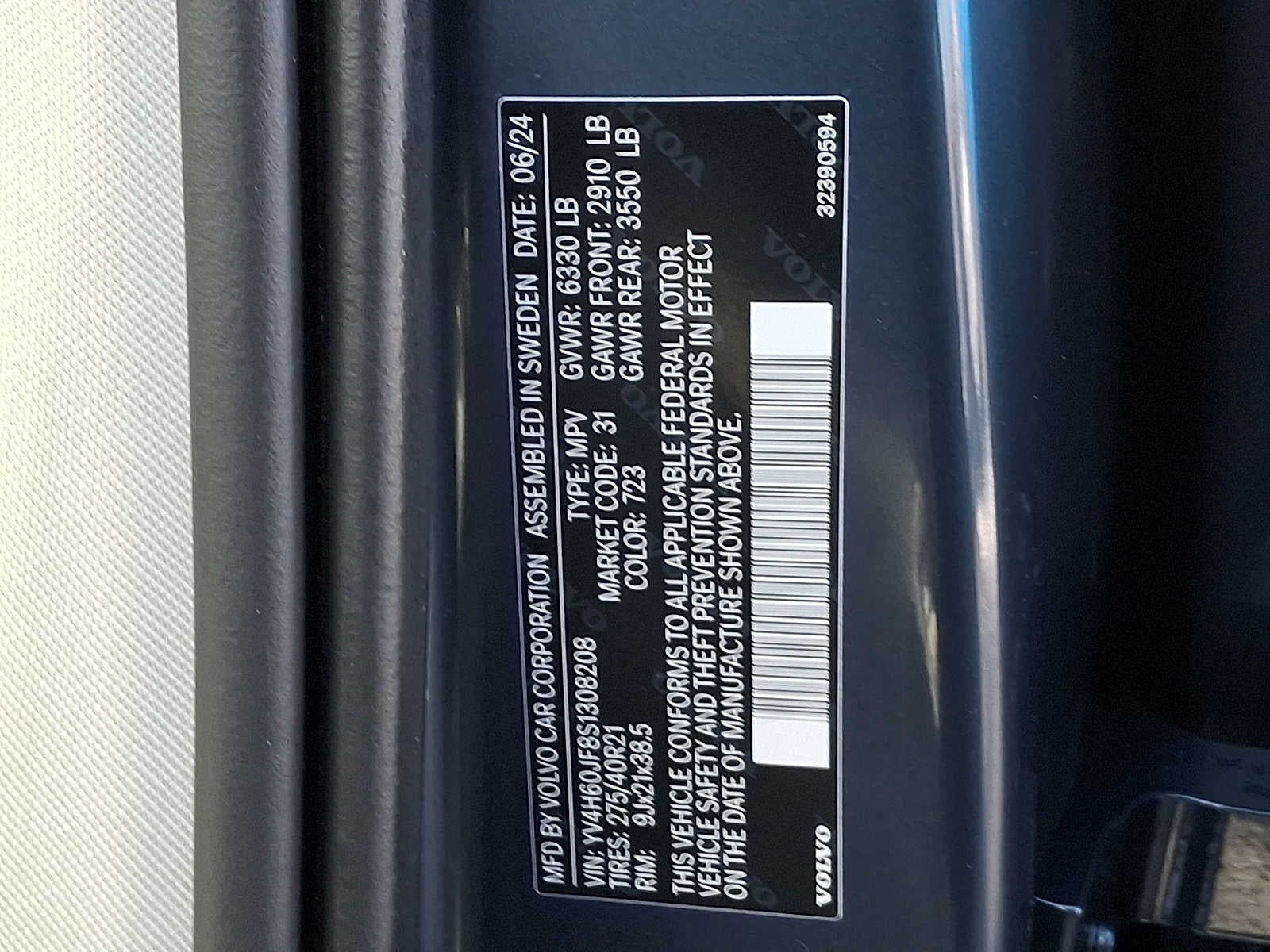 2025 Volvo XC90 Plug-In Hybrid Ultra