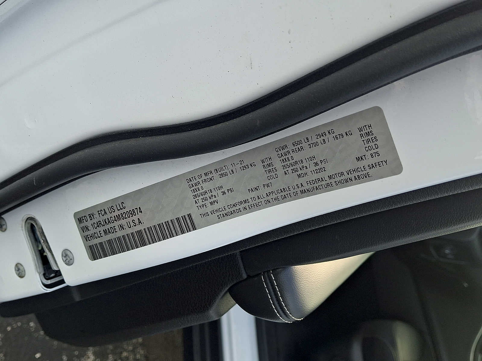 2021 Jeep Grand Cherokee L Laredo