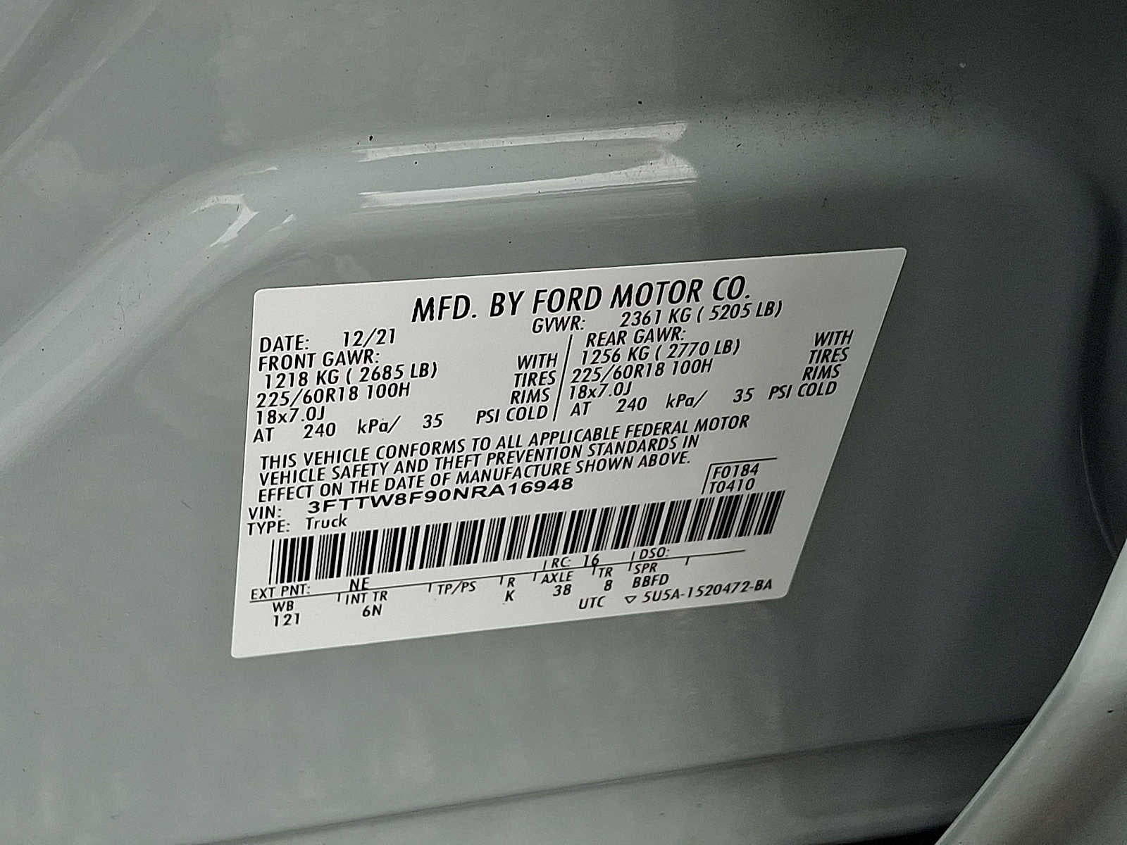 2022 Ford Maverick Lariat